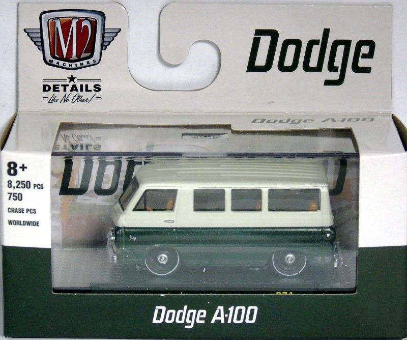 M2 Machines Auto Trucks Release 74 1964 Dodge A100 Vision Van